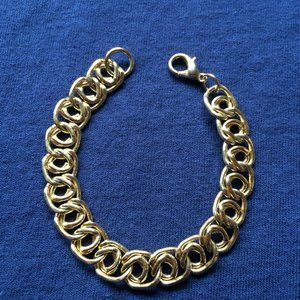 Gold Tone Link Bracelet